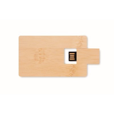 Memoria USB  16GB bambú publicitario